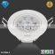 7*1w round led ceiling light silver surface led light fixture