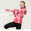 OEM wholesale women fashional running wear/ windproof sport jacket