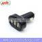5V Smart phone charger aluminum rim car charger