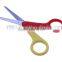Child scissors , student stainless scissors plastic handle