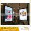 Restaurant Acrylic LED Lightbox Menu Boards Aluminum Frame Acrylic Poster