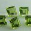 Wholesale Loose Rough Peridot Princess Cut Gemstone, AAA Quality Gemstone