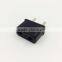 Universal black 2 rounded pins Europe standard converter convertor for EU