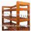 Trade assurance new design shoe rack handmade shoe rack,wood shoe rack