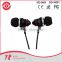 Factory Made crystal clear highs best earphone promotional with volume control