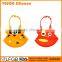 2016 New product Fancy waterproof silicone infant baby carters bib