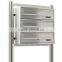 Hot sale in Germany market 304 Stainless Steel outdoor mailboxes for apartments