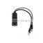 Factory Supply 15W POE Splitter, POE splitters 10/100M POE Support 12V voltage YJS-POE2501A