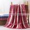 100 cotton Multi colors stripes bath towel blanket for promotion