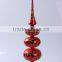 2015 hot selling mouth blown tree hanging wholesale glass christmas ball ornaments with beautiful pattern