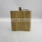 New design wooden stainless steel hip flask
