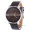 1PC Mens Quartz Dial Clock Leather Wrist Watch Round Case