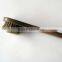Wooden handle horse hair shoe brush