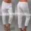 Drawstring capri pants