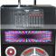 hight power Dual 12inch HIFI disco light speaker for dancing, karaoke, party USB, SD, FM