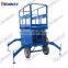 14m Mobile vertical hydraulic man lift