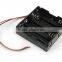 Battery tray 4 AA Stud and socket 4AA Plastic Battery Holder Plastic Battery Case