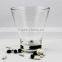 Wholesale cheap creative round bottom clear glass cup
