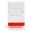 Good quality ABS housing battery backup fire alarm siren