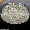 Crystal Ceiling Lamp Best K9 Crystal Iron Base Material Chrome Finshed Chandelier Ceiling Lamp for Bedroom Deco OM88444