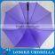30" purple golf umbrella manual open windproof frame