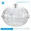 Unique Acrylic Dome Serving Tray with Cover