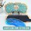 High quality traveling polar fleece blindfold dark circle removing cream fashion lace stress-free sleep cotton eye mask