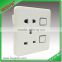 86Type wifi smart switch socket with light 5pin UK wall socket