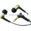 Cheap metal earphone with mic