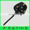 5A 250V 3 pin power plug BS assemble electric plug for sale