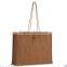 Shopping ECO FRIENDLY Shopper REUSABLE Grocery Natural Tote Jute Bag