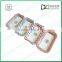 Full colour offset CMYK printing oblong rectangle tin bar gift tray