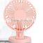 hot sale OEM USB fans with colorful style ajustable switch double leaves mini fans