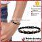 Fashion energy bio magnetic stainless steel bracelets for men and women