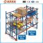 Pallet type iron rack with wire mesh decking