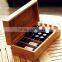 bamboo essential oil storage box for 26 bottles