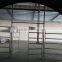 Fence free standing style cattle tent livestock shelter horse barn