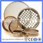 200mm 100 mesh diameter stainless steel sieve for filter usage (Guangzhou Factory)