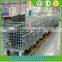 Anping Mesh box wire cage / metal bin storage pallet containers