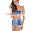 2017 new fashionable XXX high waist swim wear