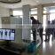 Low dosage walk through human whole body scanner