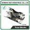 FS-012B 35mm Din Rail Mounted 600V 10A 2 Pole Midget Fuse Base