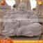 Granite Stone Seated Laughing Buddha Statue