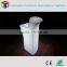 Rechargeable battery operated RGBW color change illuminated LED Bar Counter
