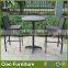 High end bar furniture plastic wood bar table stool set