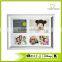 MDF White Collage Photo Frame With Four Hole Hook