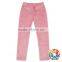 Best Price Baby Girls Pink Velvet Warm Pants Floral Leggings In Stock