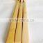 black bristle toothbrush with bamboo handle