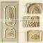 High End European Imperial Style Rome Framed Decorative Solid Wood Carving Double Door Painted in White and Gold BF12-05234c