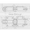 TUV Certified Manufacturer Sugar Cane Industry Conveyor Sugar Chain 1796